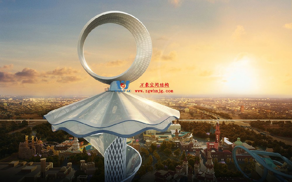 ETFE膜結(jié)構(gòu)地標塔—以愛之名，點亮絲路歡樂世界