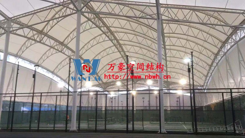 寧波（鄞州）網球中心遮陽棚膜結構工程二期項目